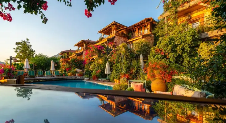 Strandhotel Fidanka Hotel - Kalkan, Tyrkiet