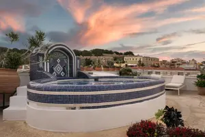 Romantisk hotel Avli Lounge Apartments - Rethymnon, Grækenland