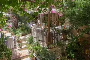 Romantisk hotel Avli Lounge Apartments - Rethymnon, Grækenland