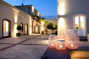 Romantisk hotel Donna Carmela Resort & Lodges - Carruba Di Riposto, Italien