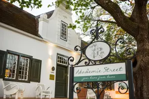 Lille hotel Akademie Street Boutique Hotel - Franschhoek, Sydafrika