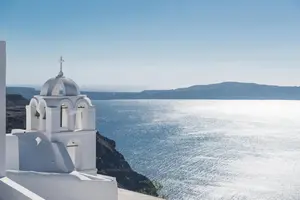 Romantisk hotel Pantelia Suites - Fira, Grækenland