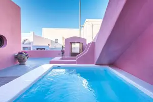 Romantisk hotel Anemi House & Villas - Oia, Grækenland