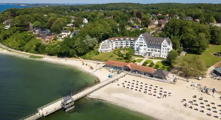 Strandhotel Strandhotel Glücksburg - Lyksborg, Tyskland