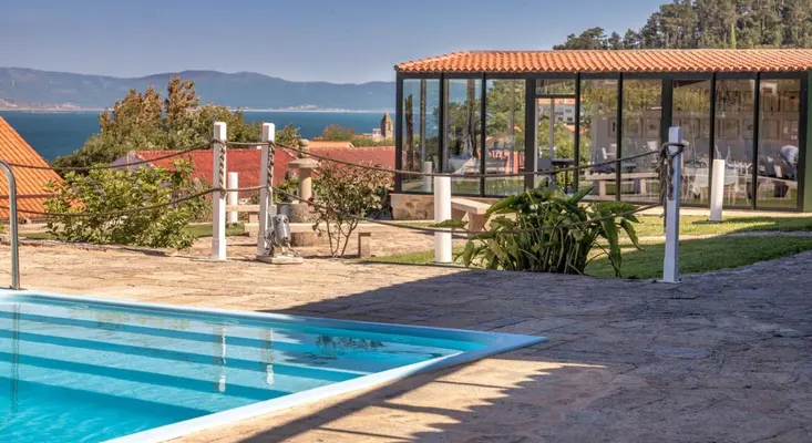 Lille hotel Hotel Rural Finisterrae - Finisterre, Spanien