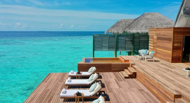 Strandhotel Anantara Kihavah Maldives Villas - Kudarikilu, Maldiverne